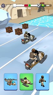 Shape Transform Race Army Game 2
