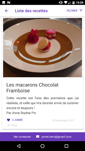 Blog Cuisine Screen 3