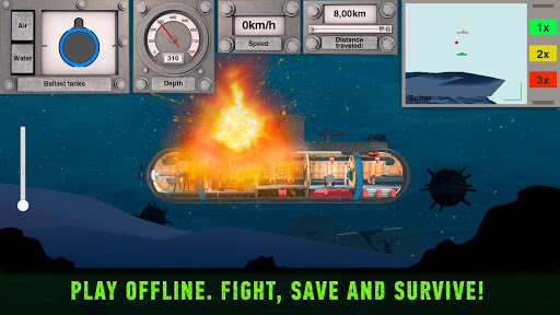 Submarine Games: Warships Inc 2.1 screenshots 1
