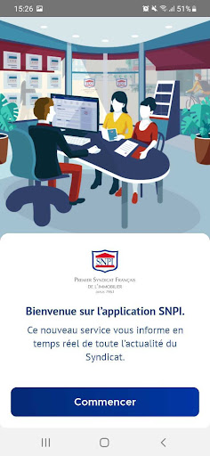 Android application SNPI News screenshort