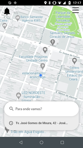 Android application Ubi Lem - Cliente screenshort