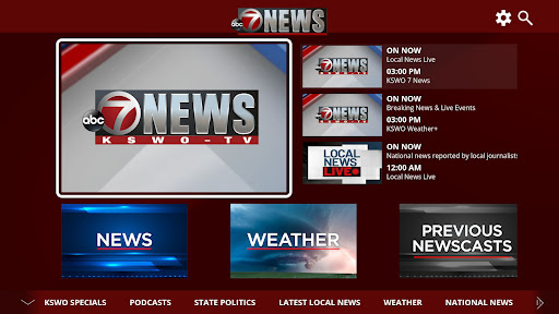 Screenshot of KSWO 7 News
