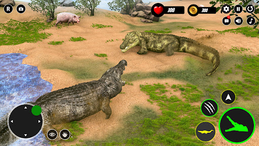 Android application Crocodile Animal Sim Games 3D screenshort