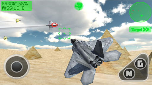Flight Simulator - F22 Fighter Screen 3