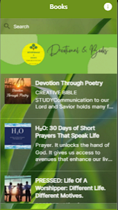 Devotional and Books