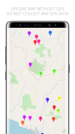 Android application Liberia Offline Map screenshort