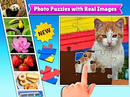 Puzzle Kids - Animals Shapes and Jigsaw Puzzles