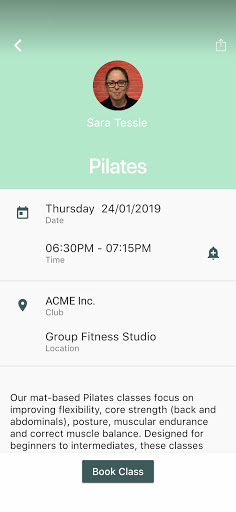 IHF Health Club Screen 2
