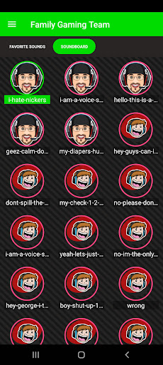 Soundboard For Family Team