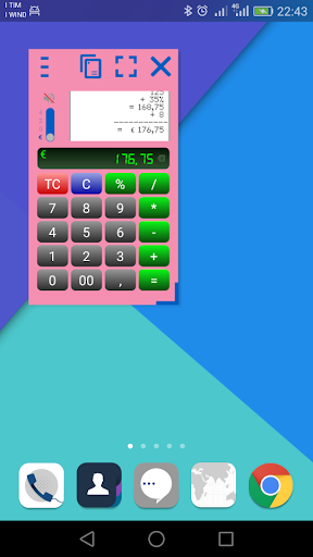 Android application WinCalcFree - Calculator e Cur screenshort