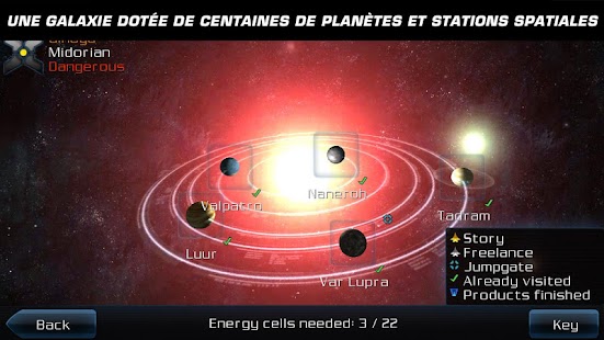 Galaxy on Fire 2™ HD Capture d'écran