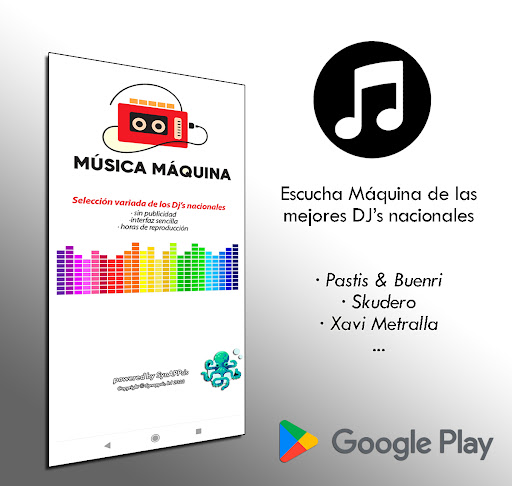 Android application Musica Maquina screenshort