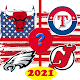 Quiz Logo American Sports 🏀 ⚾ 🏒 🏈