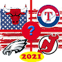 Quiz Logo American Sports 🏀 ⚾