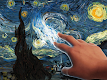 screenshot of Starry Night interactive