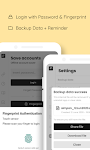 screenshot of Simpan - Note various needs