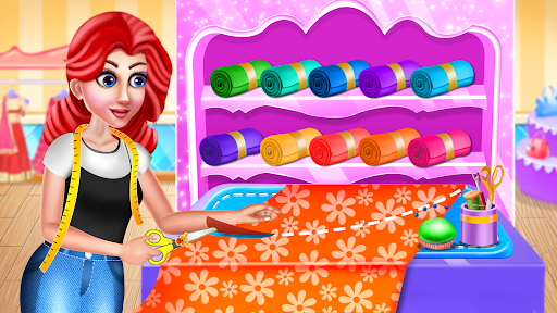 Android application Tailor Dress Up Fashion Games screenshort