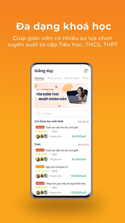 #4. Class For Me Teacher (Android) Av: AUTHENTIC EDUCATION HUB JSC