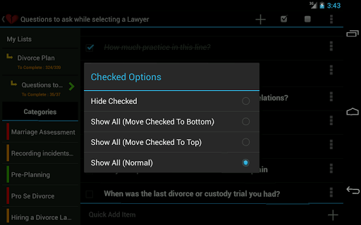 Divorce Planner - FREE