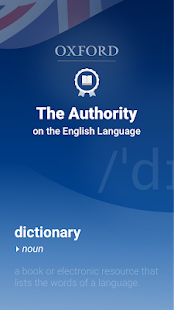 Oxford Dictionary of English Capture d'écran