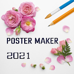 Cover Image of ダウンロード Poster Maker With Name and Image - Flyer Maker 1.3 APK