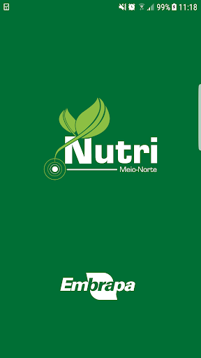Android application Nutri Meio-Norte screenshort