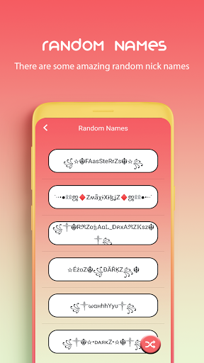 Stylish Nickname - Fancy Text Screenshot 3 - AppWisp.com