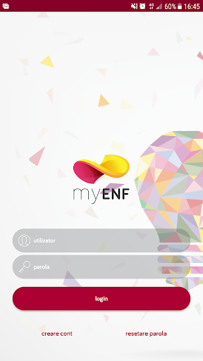 Android application MyEnf screenshort