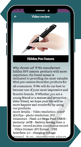 Hidden Pen Camera Guide
