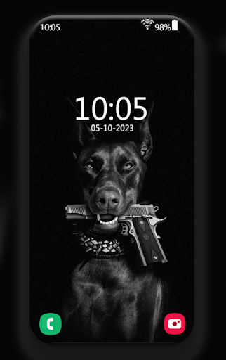 Black Wallpapers Screen 2