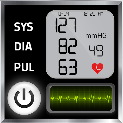 Blood Pressure Tracker App log logo