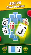 Jiggle Cards: solitaire game Screenshot