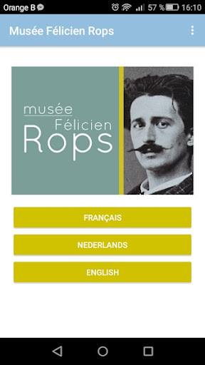 Android application Musée Félicien Rops screenshort