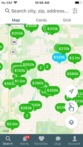 Android application Nest Realty Tennessee screenshort