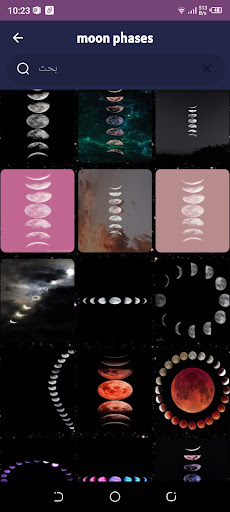 Android application Galaxy Wallpaper screenshort