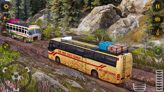 Offroad Driving Mud Bus Game  screenshots 3