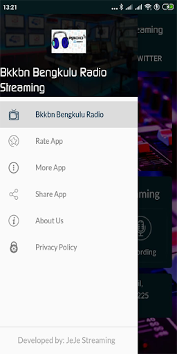 Bkkbn Bengkulu Radio Streaming Screen 2