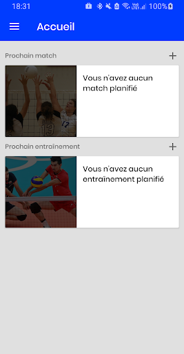 Android application MyCoach by FFvolley screenshort
