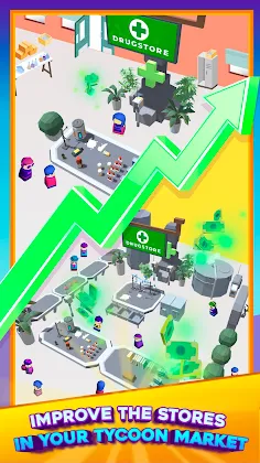 2050 Supermarket Idle – Tycoon - Screenshot 3