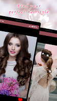 screenshot of Wedding Hairstyles: brides