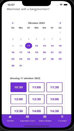 Android application MS Beauty care screenshort
