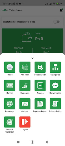 Android application TMall Seller -Talagang screenshort