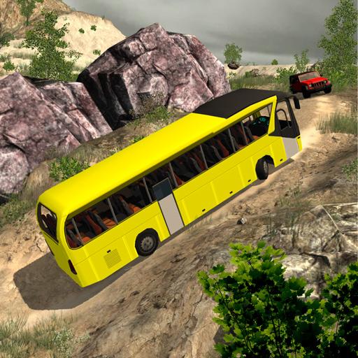 Mountain Bus Racing 3D logo