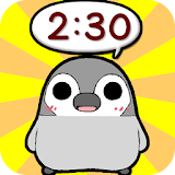 Pesoguin Clock Widget -Penguin icon