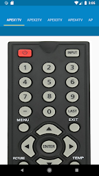 Apex TV Remote Control