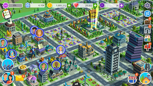 Les habitants et la ville screenshots apk mod 1