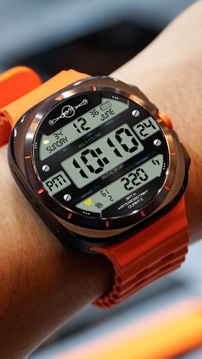 NTV516 - N Digital watch face Screen 2