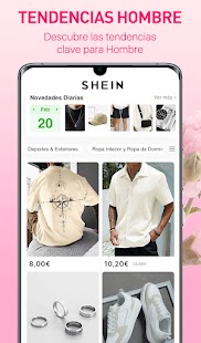 SHEIN-Скриншот интернет-магазина