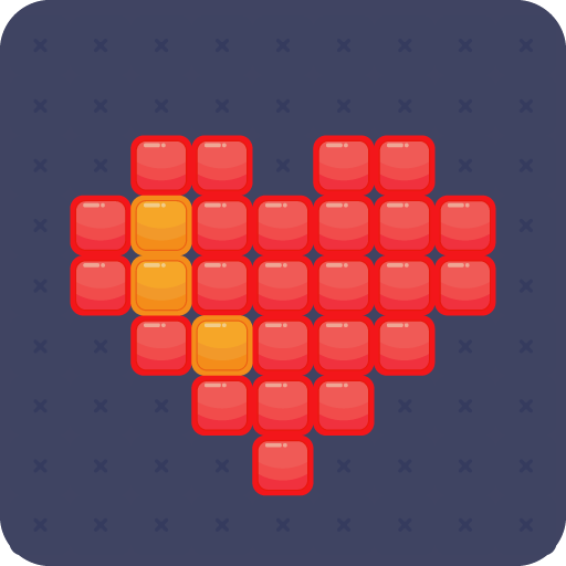 Bricks game: puzzle block logo