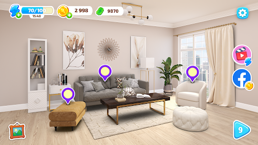 Color Home Design Makeover paint your love story v1.11 Mod (Бесконечные деньги) v 1.11 MOD APK